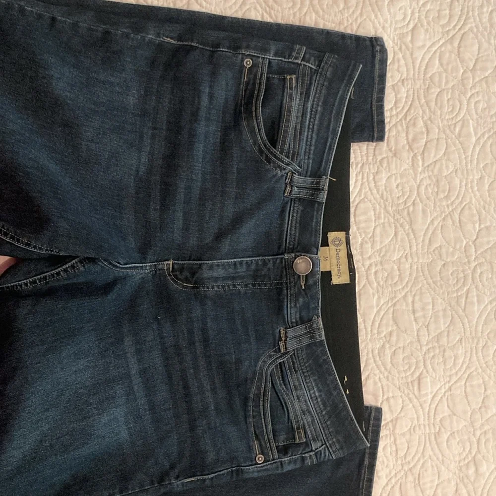 Democracy Ab Solution Dark Denim Skinny Jeans Women’s Size 16 - Picture 4 of 15